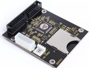 3.5" 40Pin 40-Pin Male IDE To SD/SDHC/MMC memory Card SD to 3.5 IDE Adapter