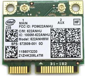 Wifi card 300Mbps Intel 6200 622ANHMW 572509-001 60Y3231 T410 T410i T510 T510i W510 T410s X201 X201i X201s