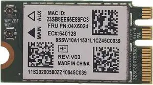 Atheros Wifi Bluetooth 4.0 Lenovo QCNFA335 NGFF Wireless Card For G40-30 45 70 B50 V1000 Flex 20 FRU: 04X6024