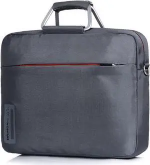 Wellhouse 14 - 14.4 inch Notebook Case, Waterproof Business Carrying Bag Briefcase Laptop Sleeve Protection Cover Case for Men Women Student Business Laptop Computer Macbook HP SONY ASUS ACER (Gray)