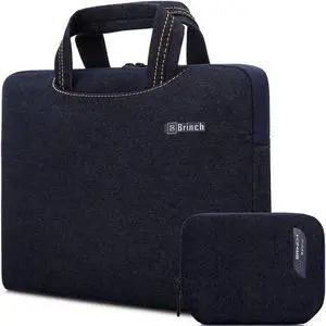 Wellhouse Notebook Carrying Bag, Waterproof cloth Oxford with Annex Bag for 15-15.6 inch Tablet/Apple Macbook/ Chromebook/ Acer/ Asus/ Dell/ Fujitsu/ Lenovo/ HP/ Samsung/ Sony/ Toshiba Laptop Computer