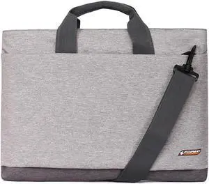 Wellhouse Laptop Bag With Strap, 14-15.6 Inch Laptop Case Carrying Case Business Bags Messenger Bag Single-shoulder Handle Bag Multi-compartment For Samsung / SONY / HP / Acer / ASUS / Lenovo/Macbook