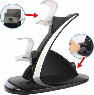 s DC 5V LED Dual USB Controllers Charger Fast Stand Charging Dock Station for Sony Playstation 4 PS4 Game Controller