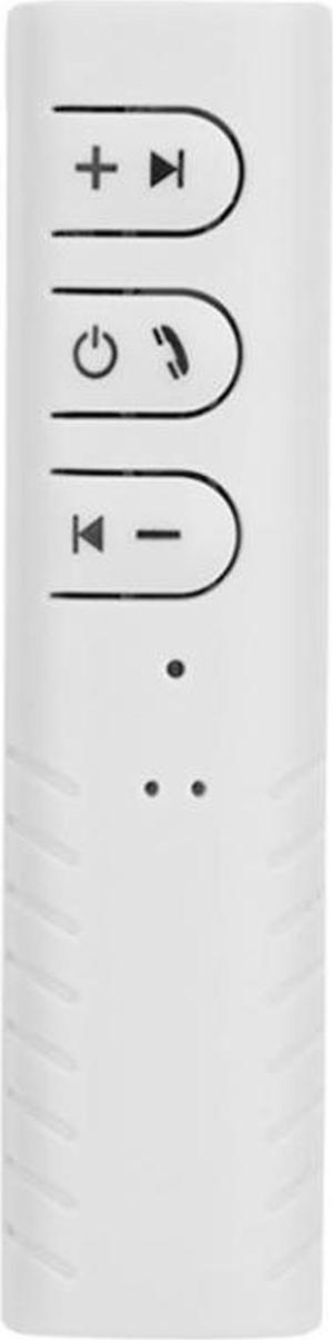 AX-03 Sport Bluetooth Headphone Receiver Adapter Earphone Headphone Audio Wireless Adapter With Mic Microphone-White