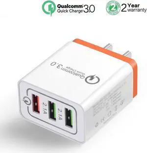 Quick Charging QC3.0 Charger 3 USB Mobile Phone Flash Charger 3 Port EU/ US Plug Travel Charger for Samsung Xiaomi apple iPad tablet Smartphone