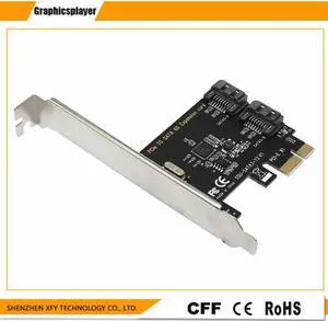 PCI Express to SATA3.0 2-Port SATA III 6G Expansion Controller Adapter Card For Desktop Computer Components PC PCI E