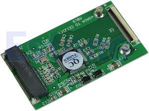 1PC mSATA PCI-E SSD to 40pin ZIF CE Cable Adapter Card