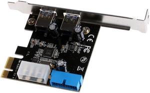 Durable USB 3.0 PCI Express Front Panel With Control Card Adapter 4-Pin & 20 Pin