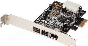 PCIe PCI Express Firewire 800 1394 b/a (2B1A) Controller Card Adapter TI Chipset