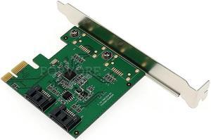 Raid Card 2 Ports SATA 6G PCI Express Controller Card PCI-e to SATA III 3.0 converter PCI low profile bracket SATA3.0