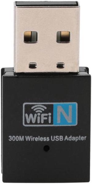 1 pcs Mini USB LAN Network Card Wifi Adapter USB2.0 WiFi Receiver 300Mbps