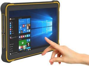 Sincoole 4G version 10.1inch windows 10 pro rugged tablet pc 4GB Ram 64GB rom 1920*1200 resolution RJ45  RS232 USB2.0 USB3.0  BT GPS NFC industrial tablet pc with 2D barcode scanner( Honeywell N4680)