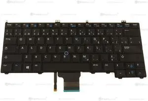 New French Canadian Dell OEM Latitude E7440 Laptop Keyboard FR-CAN 4756G