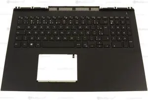 Brazilian Dell OEM Inspiron 7567 7566 Palmrest Backlit Laptop Keyboard XW8N9