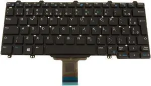 Brazilian Dell OEM Latitude E7250 E5250 3150 3160 Laptop Laptop Keyboard F6F02