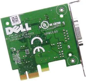 Dell OEM Desktop Server PCI-e Serial Adapter Card Half Height 41D3K