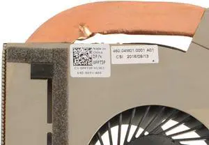 Dell OEM Inspiron 3558 CPU Heatsink and Fan for Discrete Nvidia Graphics PPT3P