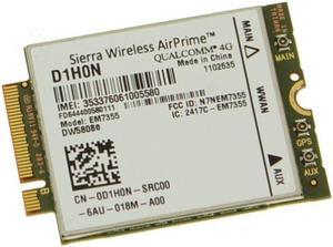 Dell OEM Wireless 5808E DW5808E M.2 Mobile Broadband 4G LTE WWAN Card D1H0N