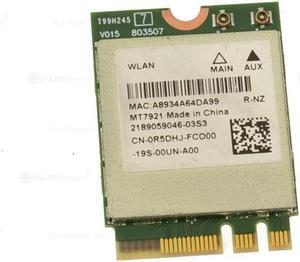 Mediatek MT7921 Wireless Dual Band WLAN WiFi 802.11ax Wireless Card R5DHJ