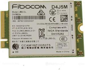 Dell OEM Wireless 5822E DW5822e M.2 Mobile Broadband 4G LTE WWAN Card D4J5M