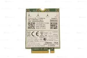 Dell OEM Wireless 5821E DW5821e M.2 Mobile Broadband 4G LTE WWAN Card PH6K2 Dell OEM Wireless 5821E DW5821e M.2 Mobile Broadband 4G LTE WWAN Card PH6K2