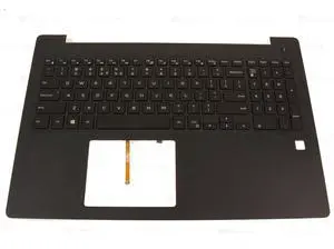 US Intl Dell OEM Latitude 3590 Backlit Keyboard Palmrest Laptop Keyboard 74FRJ