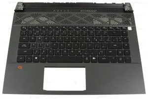 French English Dell OEM G Series G16 7630 Palmrest RGB Laptop Keyboard 675GX
