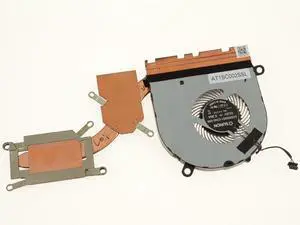 Dell OEM Latitude 5480 CPU Assembly For Discrete Nvidia  Fan Heatsink KKT6M