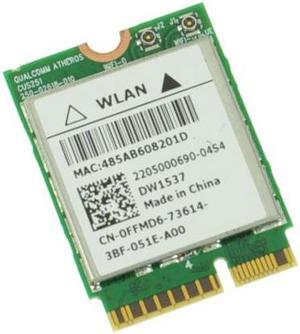 Dell OEM Wireless 1537 DW1537 Low Power 2x2 802.11 a/b/g/n  BT WLAN Card FFMD6