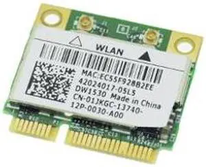 Dell OEM 1530 DW1530 WiFi 802.11 a/b/g/n Half-Height  Wireless Card 1JKGC