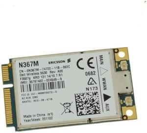 Dell OEM Wireless 5530 DW5530 Mini-PCI Express HSPA WWAN Card N367M