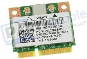 Dell Wireless-N 1503 DW1503 WiFi Draft-N Half-Height Mini-PCI Express Card - V91N8