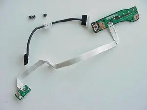 Dell OEM Inspiron 9200 9300 LED Power Button Circuit Board