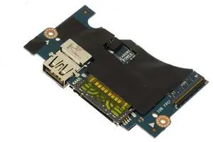 Dell OEM XPS 9350 9360 USB Port SD Card Reader IO Circuit Board No FP H2P6T