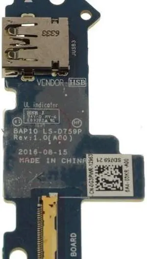 OEM Alienware 17 R4 USB Port IO Circuit Board G3PWR