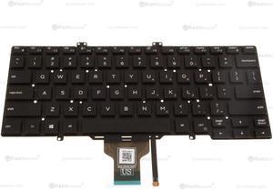 New Dell OEM Latitude 7400 Laptop Keyboard  Backlight RN86F