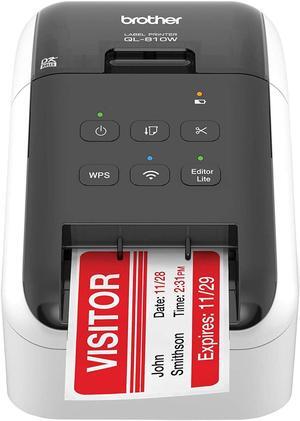 Brother RQL-810W- (QL-810W) Ultra-Fast Label Printer with Wireless Networking White (Renewed)