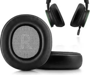Earpads Cushion cover for Microsoft Xbox Headphone Wireless Wired 20th Anniversary Special Edition - Premium Soft Leather