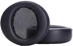 Earpads cover Replacement for Sony MDR-XB950BT MDR-XB950 MDR-XB950AP Ear Cushions Pads Headphone Ear Pads Cushions Soft Protein Leather Earmuffs with Noise Isolation Foam (Black)
