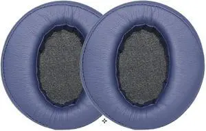 Earpads cover Replacement for Sony MDR-XB950BT MDR-XB950 MDR-XB950AP Ear Cushions Pads Headphone Ear Pads Cushions Soft Protein Leather Earmuffs with Noise Isolation Foam (Blue)