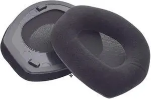 Earpads Replacement for Sennheiser RS165 RS175 RS185 RS195 Headphone Ear Pads Cushions Soft Velour Earmuffs with Noise Isolation Foam (Wrinkle)