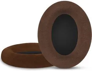 Earpad Replacement for Sennheiser Game Zero HD380PRO PXC450 PXC350 PC350 PC360 Headphones Ear Pads Cushion Velour Earmuffs with Noise Isolation Foam (Brown)