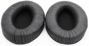 Earpads Replacement for Sennheiser HD280 HD280-Pro HD281 HMD280 HMD281 Headphones Ear Pads Cushions Wrinkle Protein Leather Earmuffs with Noise Isolation Foam