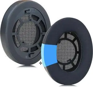 Earpads Replacement for Sennheiser RS120 RS100 RS110 RS115 RS117 RS119 RS135 Headphones Ear Pads Cushions Soft Protein Leather Earmuffs with Noise Isolation Foam