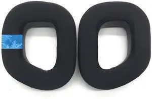 Upgrade Earpads Cover Replacement for Corsair HS80 Max/HS80 USB Wired/HS 80 RGB Wireless Gaming Headphones Ear Pads Cushions Soft Protein Leather Earmuffs with Noise Isolation Foam