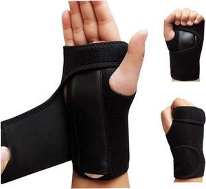 Regain R1 Carpal Tunnel Recover Wrist Brace with Removable Splint and Adjustable Support Wrap Universal Size (Left)