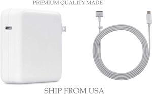 Newer Upgrade 60W T Mag-Safe 2 Power Adapter for MacBook Pro Charger A1435