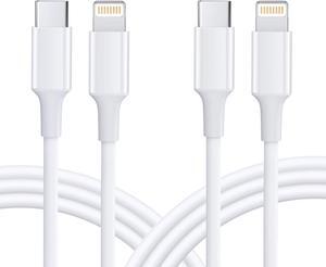 USB C to Lightning Cable, MFi Certified iPhone Cable 2Pack 3ft Type C to Lightning Cable for Charging and Syncing Compatible with iphone11/11PRO/XS/Max/XR/X/8/8Plus/7/7Plus/6S/Plus/SE/Ipad and More