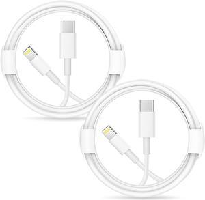 USB C to Lightning Cable, MFi Certified iPhone Cable 2Pack 3ft Type C to Lightning Cable for Charging and Syncing Compatible with iphone11/11PRO/XS/Max/XR/X/8/8Plus/7/7Plus/6S/Plus/SE/Ipad and More
