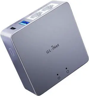 GL.iNet MT2500A (Brume 2) Mini VPN Security Gateway for Home Office and Remote Work-VPN Server&Client for Home and Office, VPN Cascading, Internet Security, 2.5G WAN, NO Wi-Fi* (Aluminium Alloy Case)